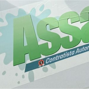 Pegatina de Contratista Autorizado de ASSA
